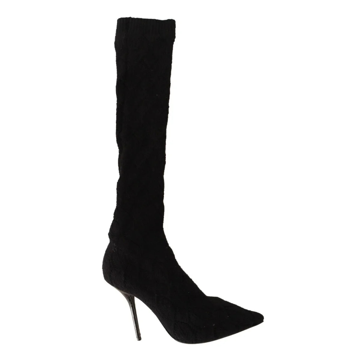 Dolce Gabbana Boots With Stretch Sock Allure For Black Dress &