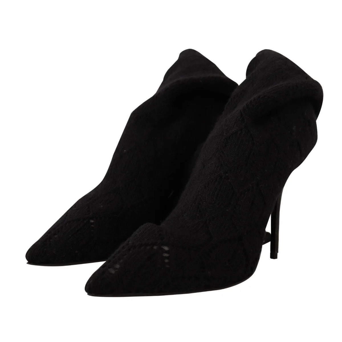 Dolce Gabbana Boots With Stretch Sock Allure For Black Dress &