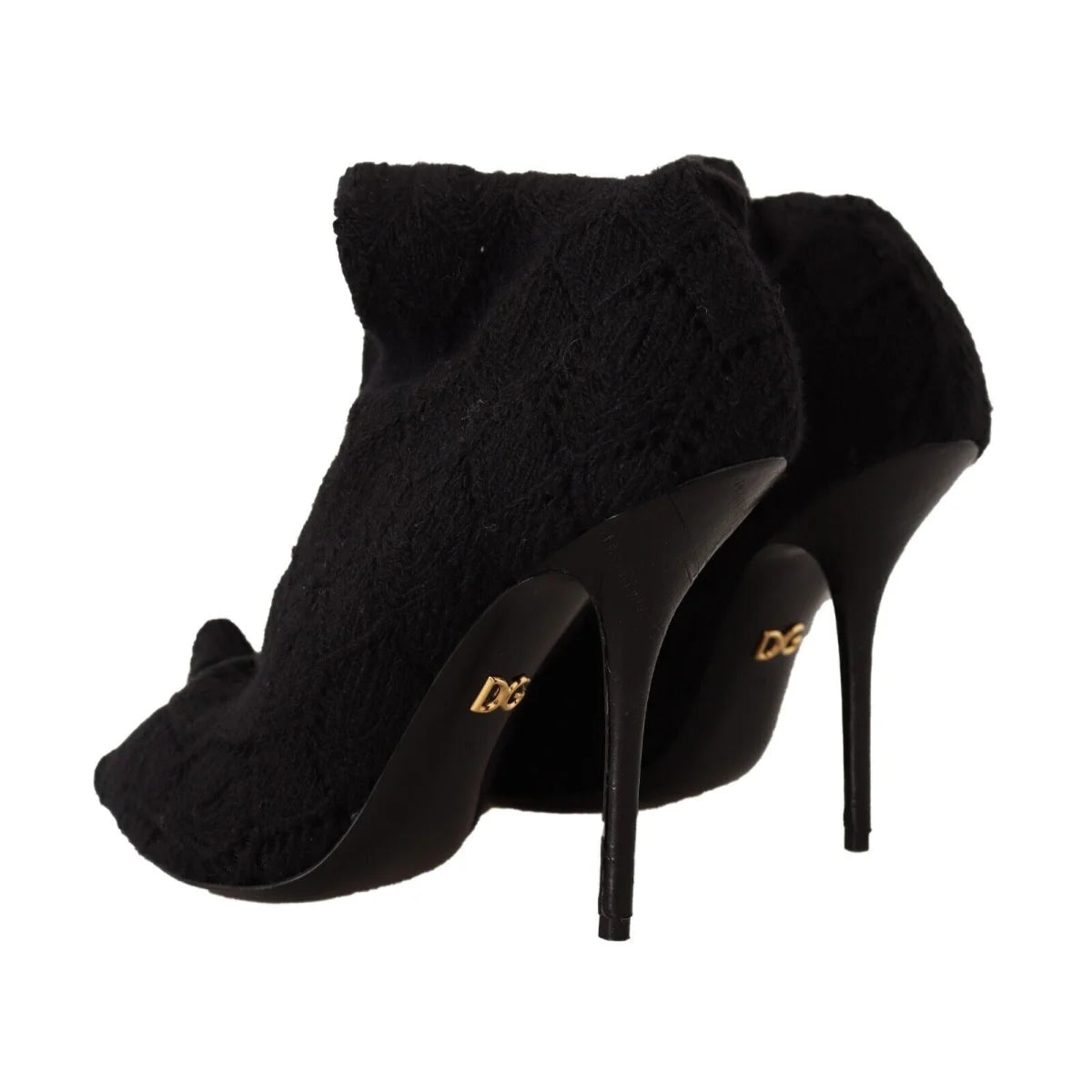 Dolce Gabbana Boots With Stretch Sock Allure For Black Dress &