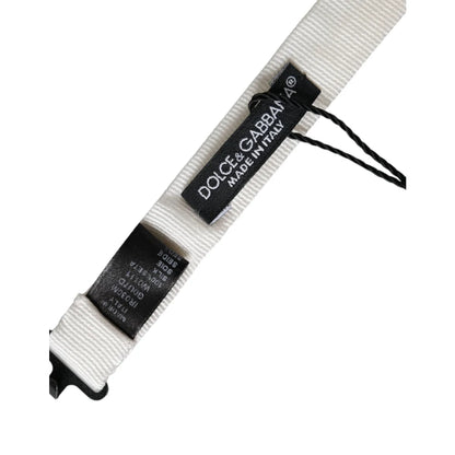 Dolce Gabbana Bow Tie Dress Sensation with Elegant Metal Clasp &