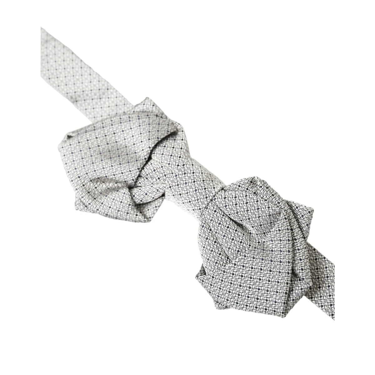 Dolce and Gabbana Bow Tie with Elegant Metal Clasp &