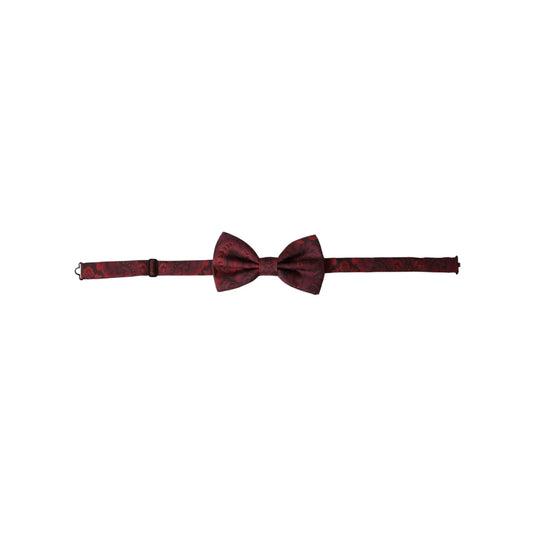 Dolce Gabbana Bow Tie with Elegant Metal Clasp &