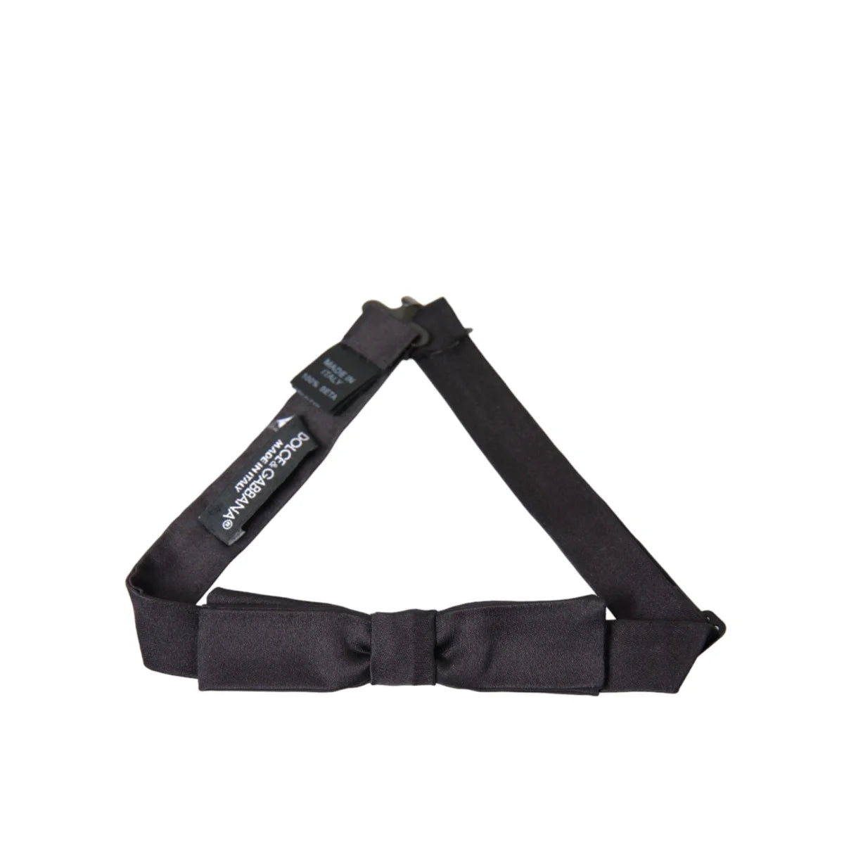 Dolce Gabbana Bow Tie Glamour with Sleek Metal Clasp &