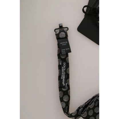Dolce Gabbana Bow Tie Luxurious Statement Accessory &