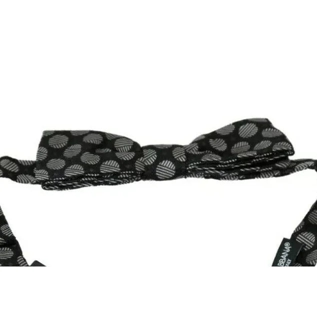 Dolce Gabbana Bow Tie Luxurious Statement Accessory &