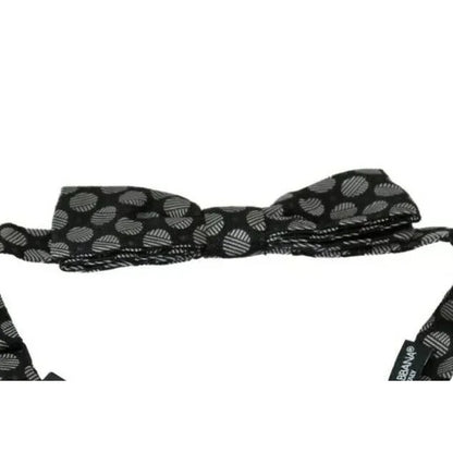 Dolce Gabbana Bow Tie Luxurious Statement Accessory &