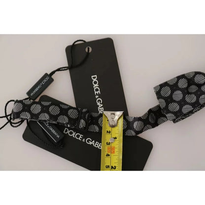Dolce Gabbana Bow Tie Luxurious Statement Accessory &