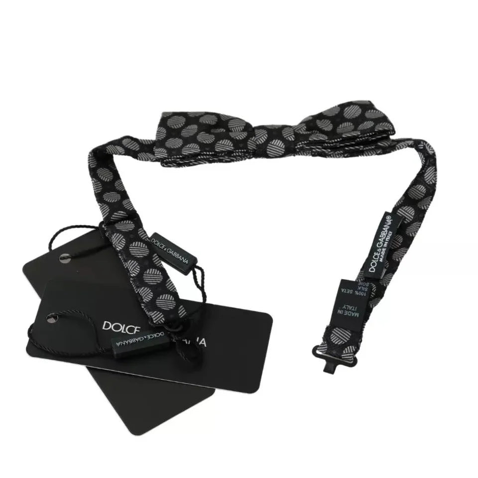 Dolce Gabbana Bow Tie Luxurious Statement Accessory &