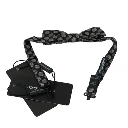 Dolce Gabbana Bow Tie Luxurious Statement Accessory &