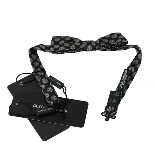 Dolce Gabbana Bow Tie Luxurious Statement Accessory &