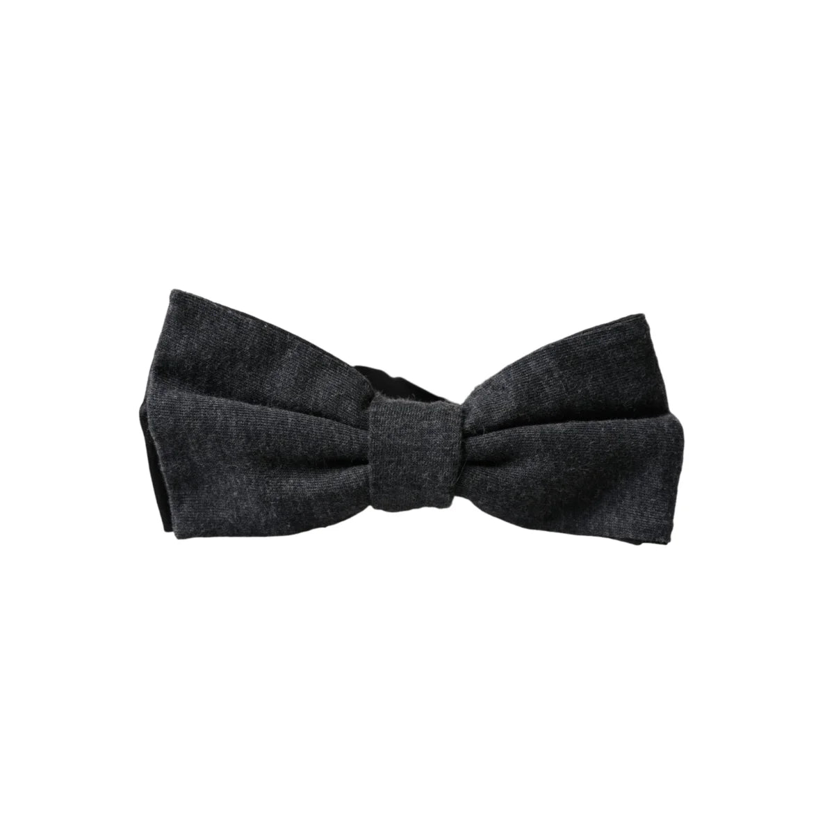Dolce Gabbana Bow Tie Luxury Accessory with Signature Metal Clasp &