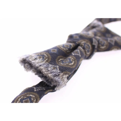 Dolce and Gabbana Bow Tie MainLine Exclusive Blue Silk Elegance &