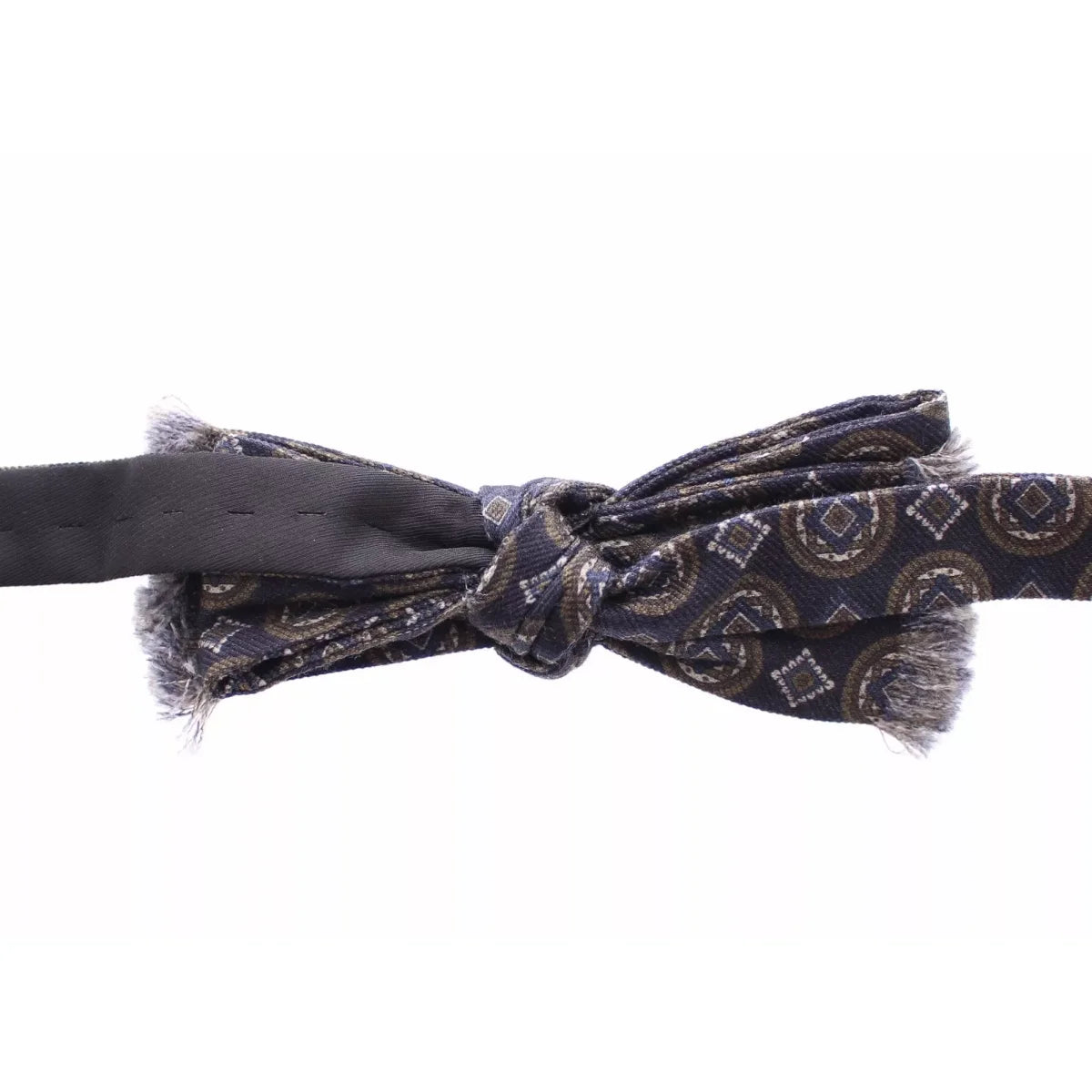 Dolce and Gabbana Bow Tie MainLine Exclusive Blue Silk Elegance &