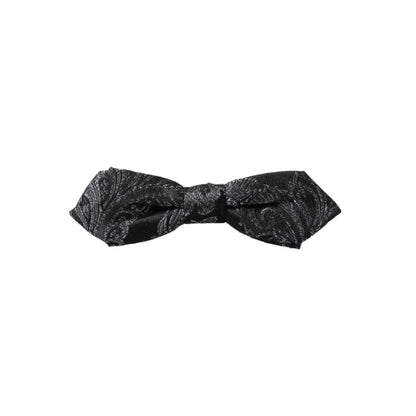 Dolce and Gabbana Bow Tie with Signature Metal Clasp &