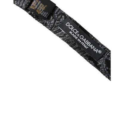 Dolce and Gabbana Bow Tie with Signature Metal Clasp &