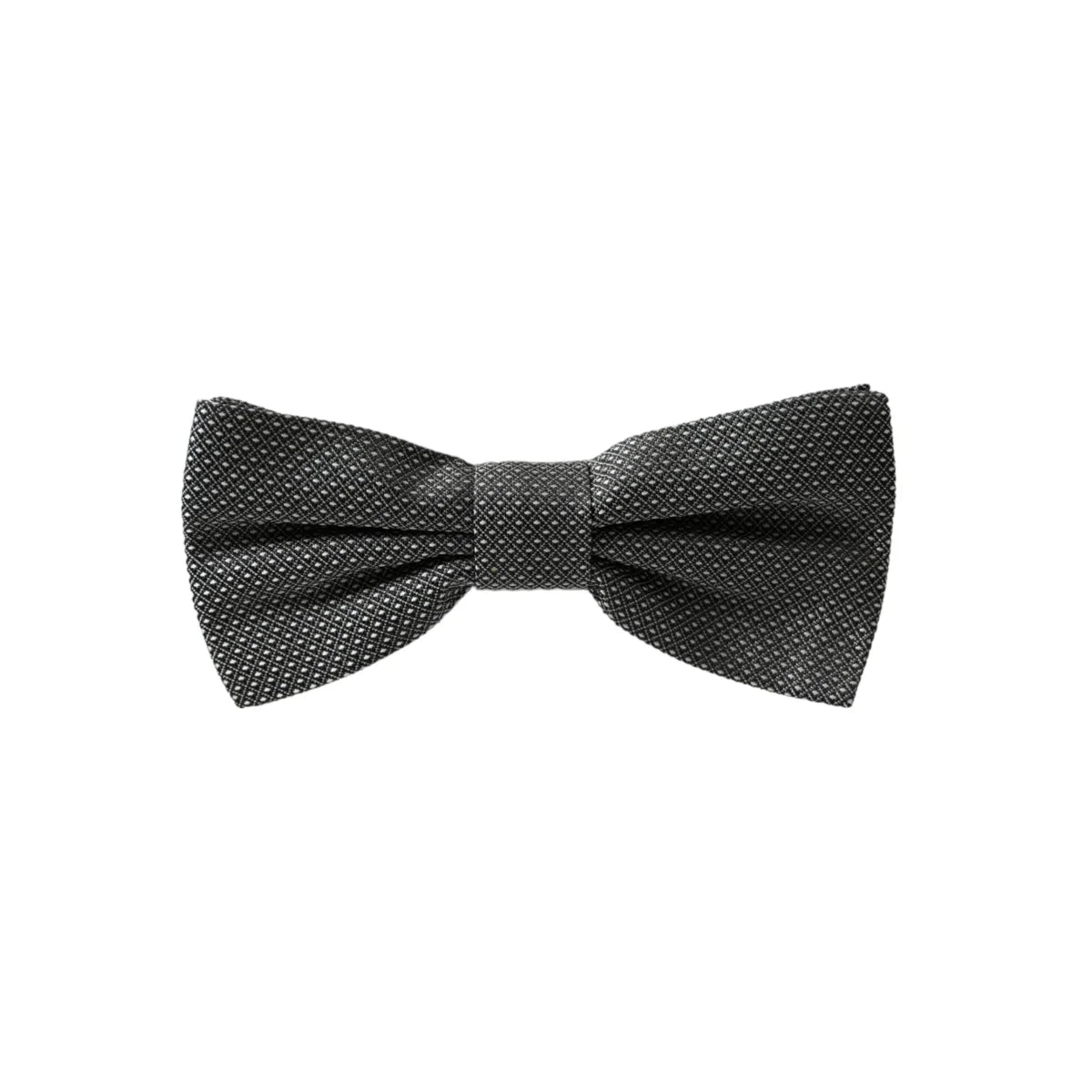 Dolce Gabbana Bow Tie with Sleek Metal Clasp Style &
