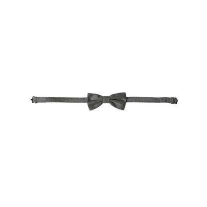 Dolce Gabbana Bow Tie with Sleek Metal Clasp Style &