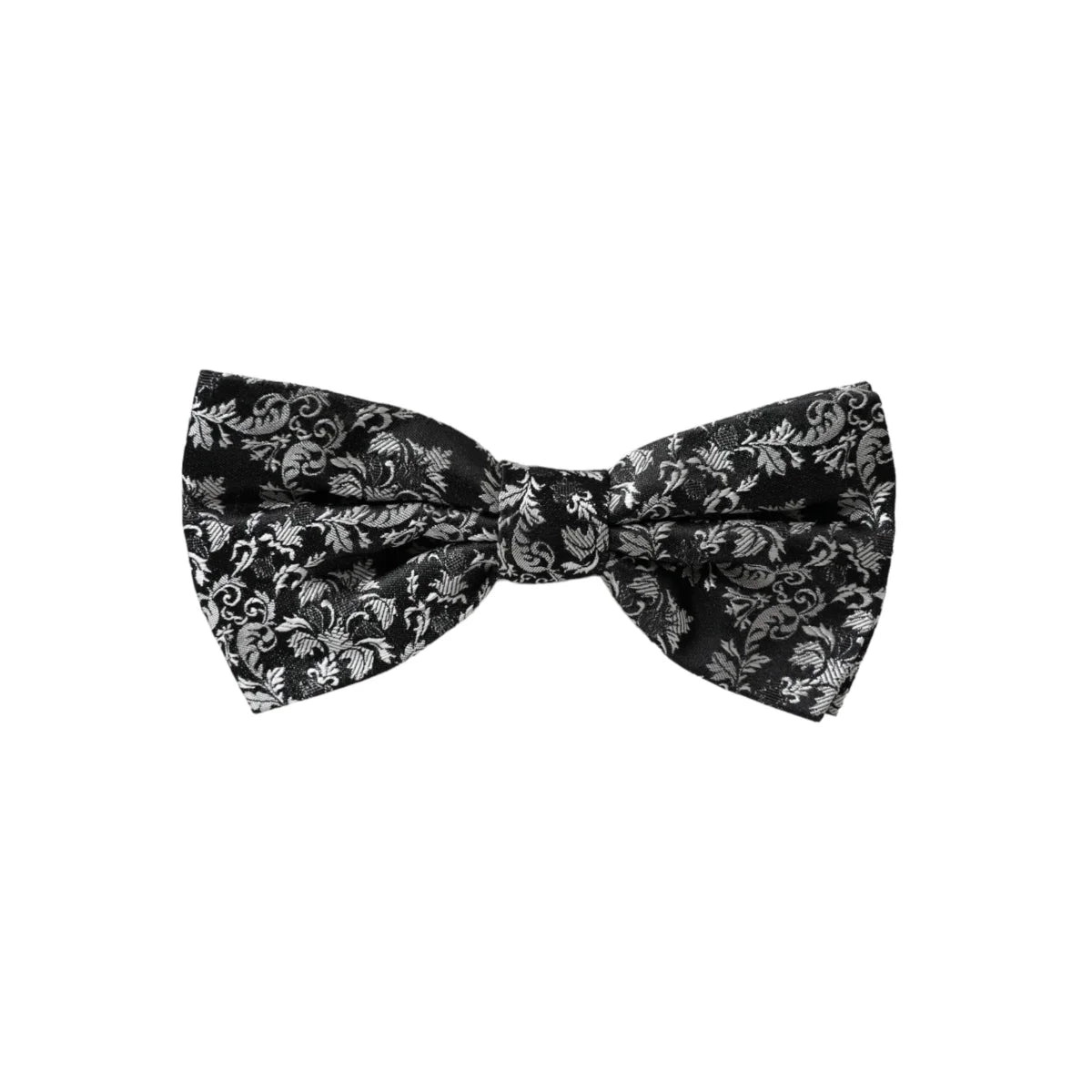 Dolce Gabbana Bow Tie Unleashed Luxury with Signature Metal Clasp &