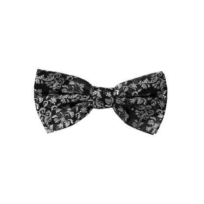 Dolce Gabbana Bow Tie Unleashed Luxury with Signature Metal Clasp &