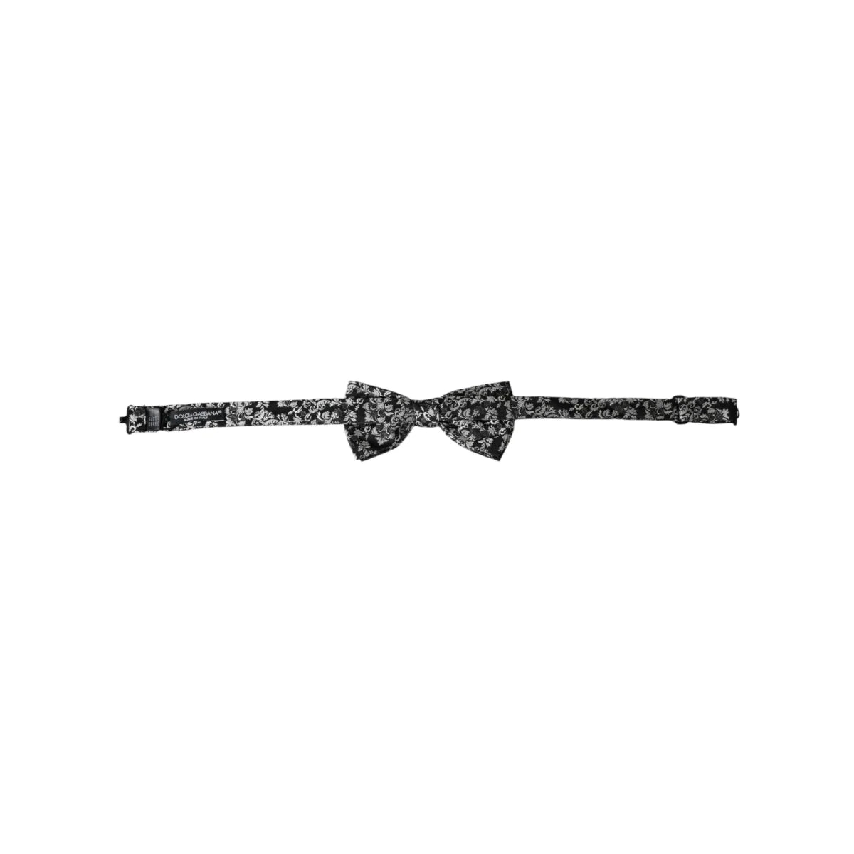 Dolce Gabbana Bow Tie Unleashed Luxury with Signature Metal Clasp &