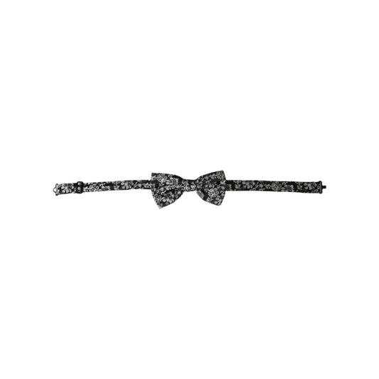 Dolce Gabbana Bow Tie Unleashed Luxury with Signature Metal Clasp &