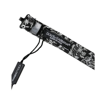 Dolce Gabbana Bow Tie Unleashed Luxury with Signature Metal Clasp &