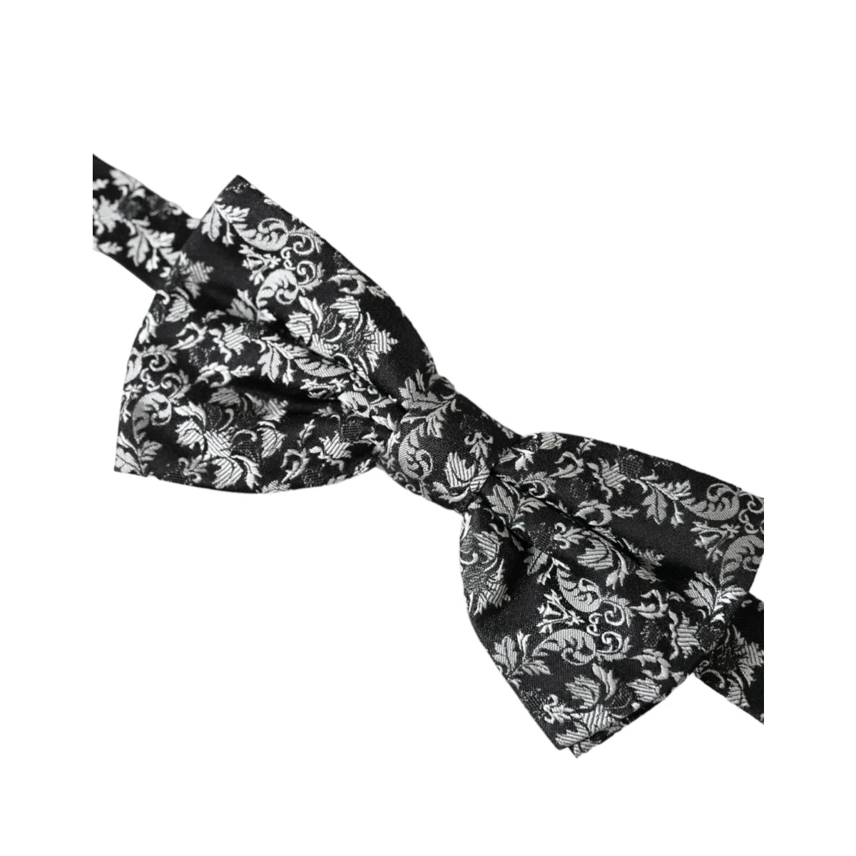 Dolce Gabbana Bow Tie Unleashed Luxury with Signature Metal Clasp &