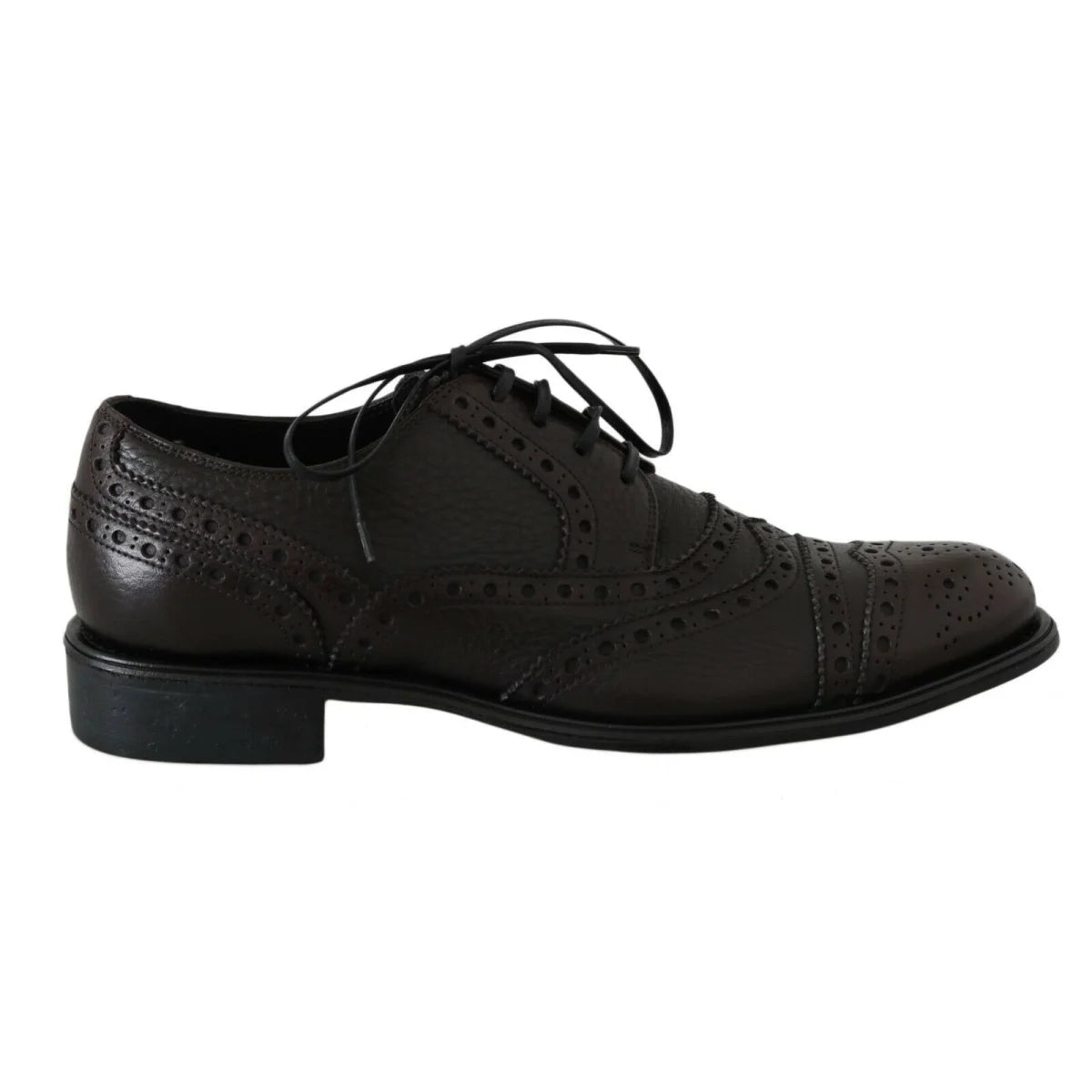 Dolce & Gabbana Brown Bordeaux Shoes Elevate Style