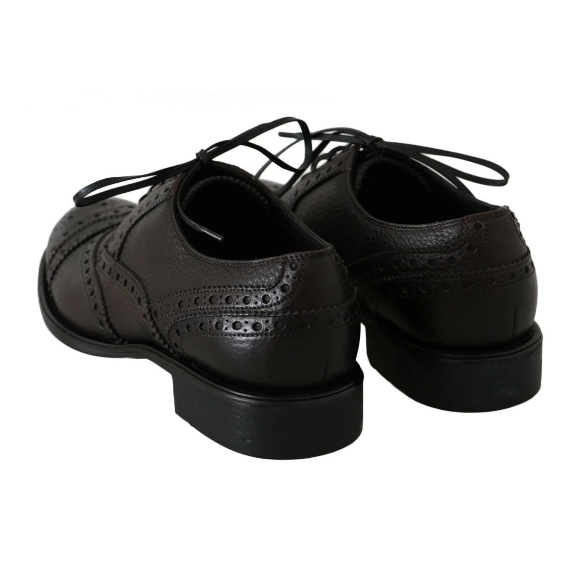 Dolce & Gabbana Brown Bordeaux Shoes Elevate Style