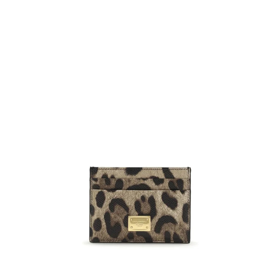 Dolce & Gabbana Brown Calf Leather Bos Taurus Wallet