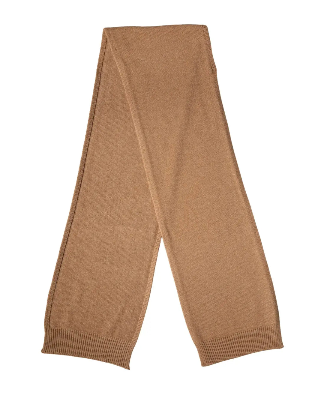 Dolce &amp; Gabbana Brown Cashmere Knitted Foulard 207cm x 29cm Men Scarf