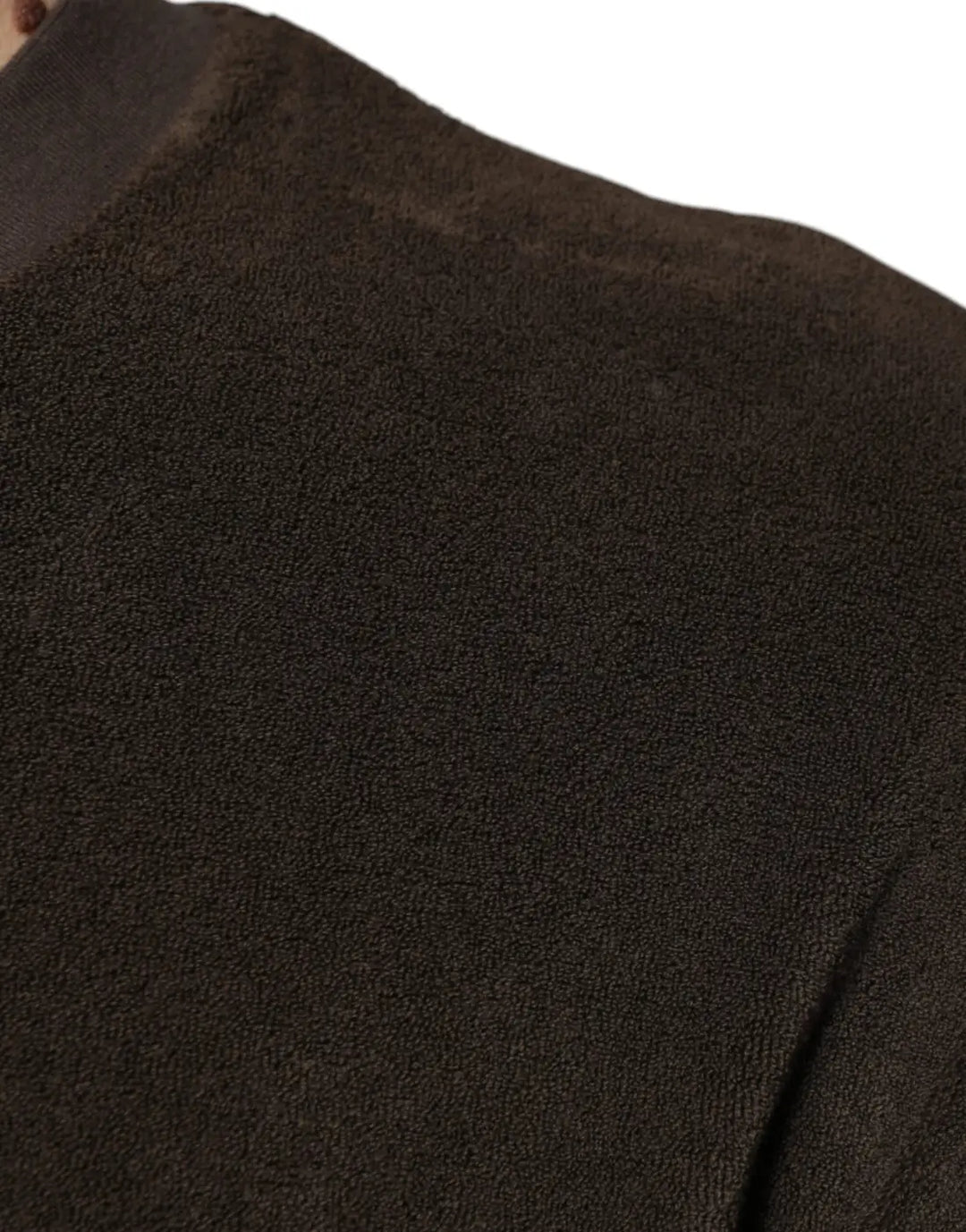 Dolce &amp; Gabbana Brown Cotton Crew Neck Short Sleeves T-shirt