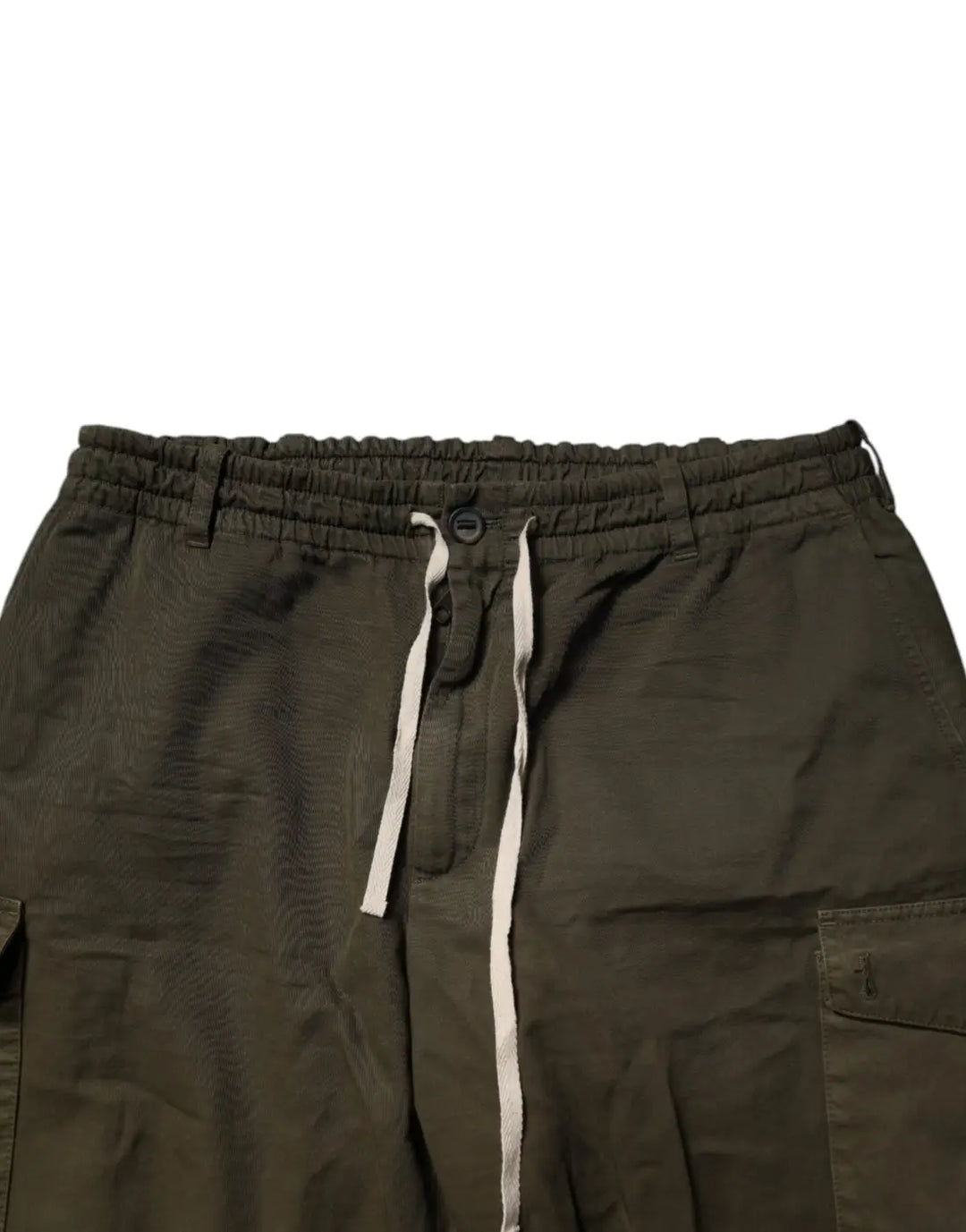 Dolce &amp; Gabbana Brown Cotton Stretch Cargo Pants