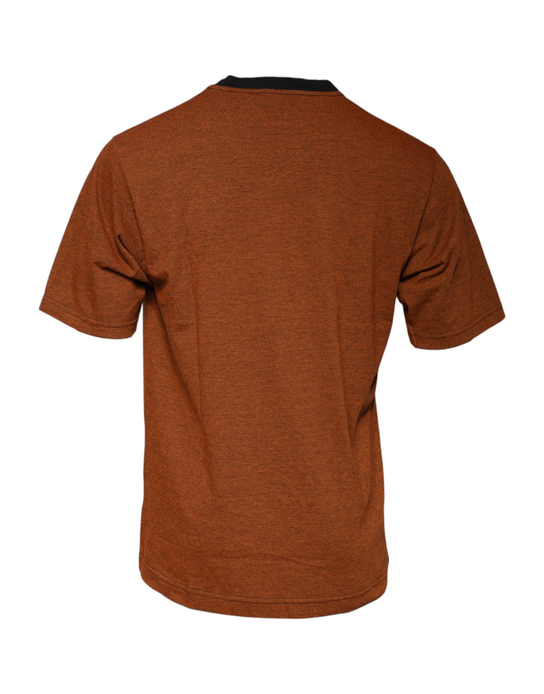 Dolce &amp; Gabbana Brown Dg Logo Polyester Crew Neck T-shirt