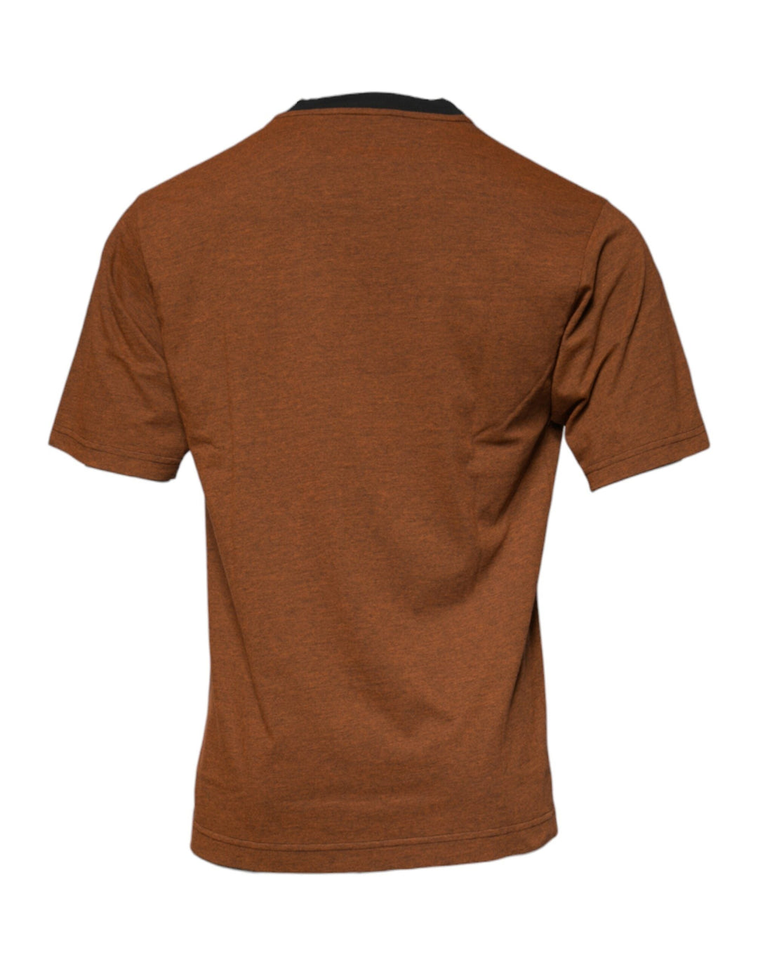 Dolce &amp; Gabbana Brown Dg Logo Polyester Crew Neck T-shirt