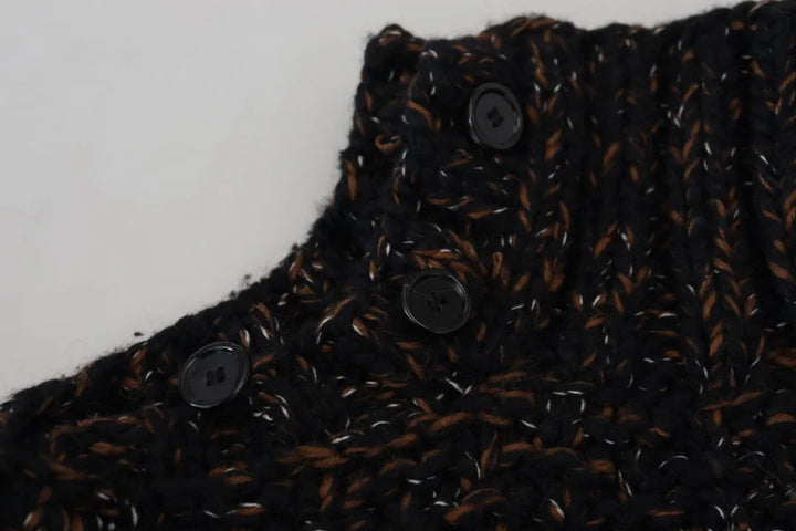Dolce &amp; Gabbana Brown Fatto A Mano Turtleneck Pullover Sweater