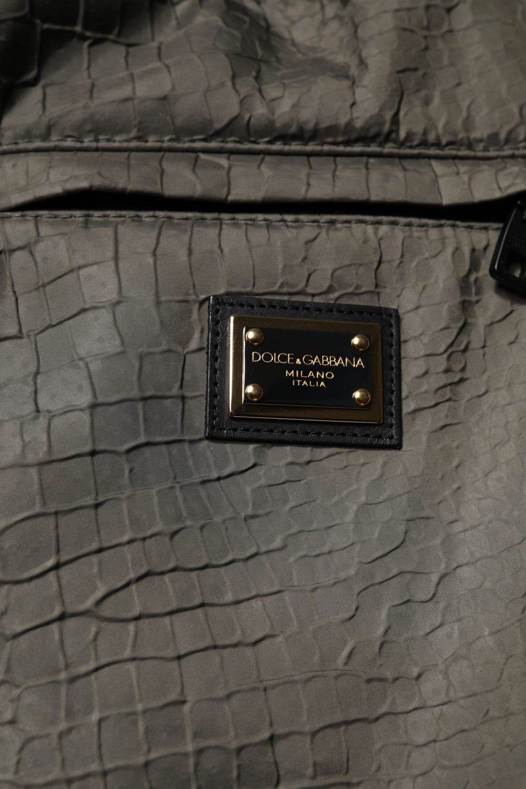 Dolce &amp; Gabbana Brown Lambskin Leather Men Sweatpants Pants