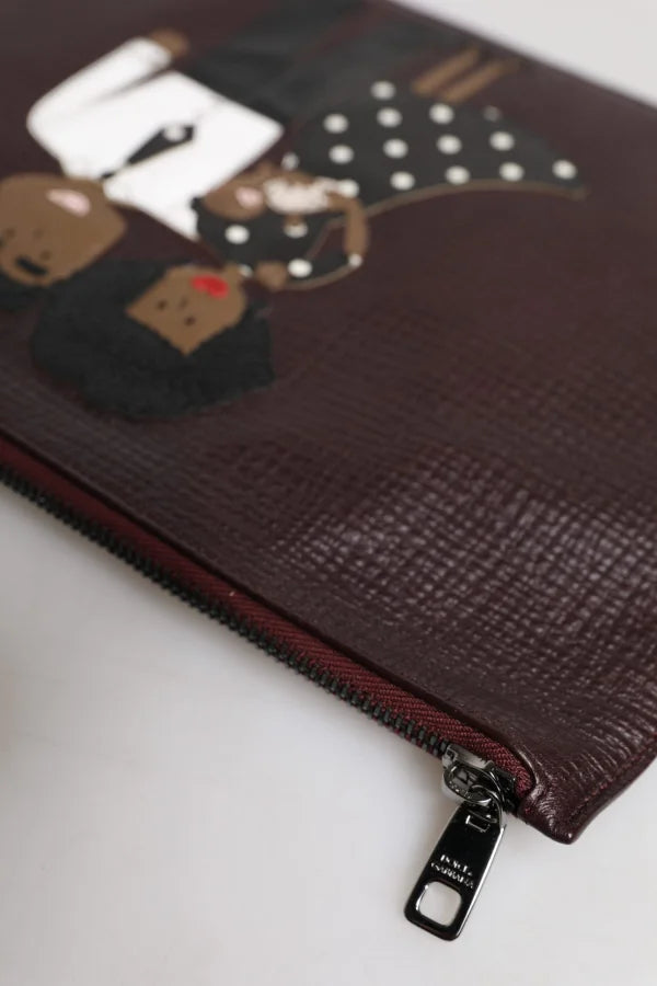 Dolce &amp; Gabbana Brown Leather 