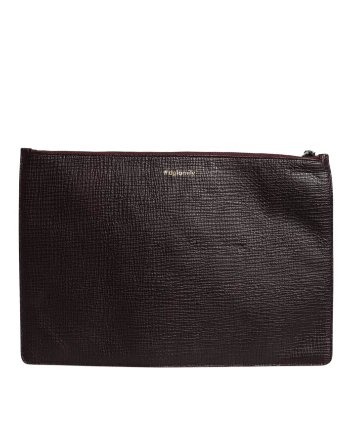 Dolce &amp; Gabbana Brown Leather 