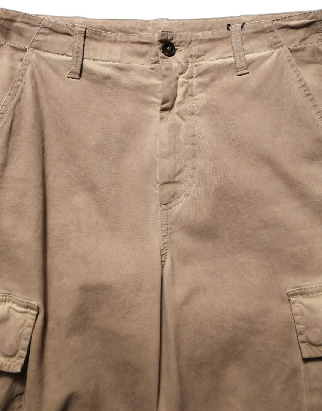Dolce &amp; Gabbana Brown Mid Waist Cargo Straight Trouser Pants