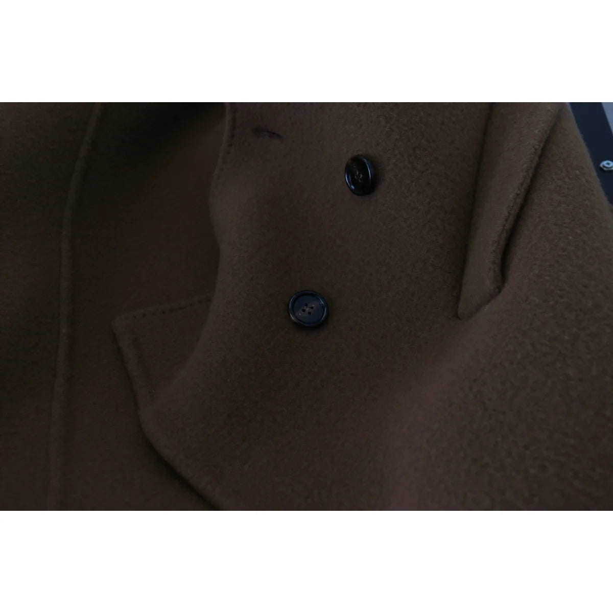 Dolce & Gabbana Brown Nylon Double Breasted Coat Jacket