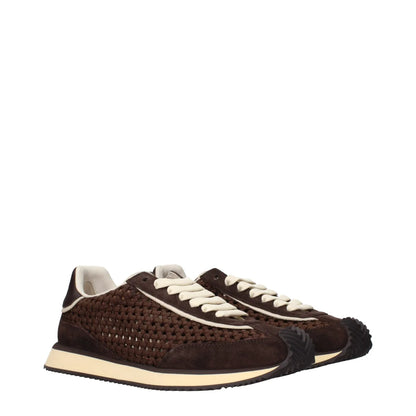 Dolce&Gabbana Brown Sneakers Luxury Clothing with Logo Detailing Dolce & Gabbana