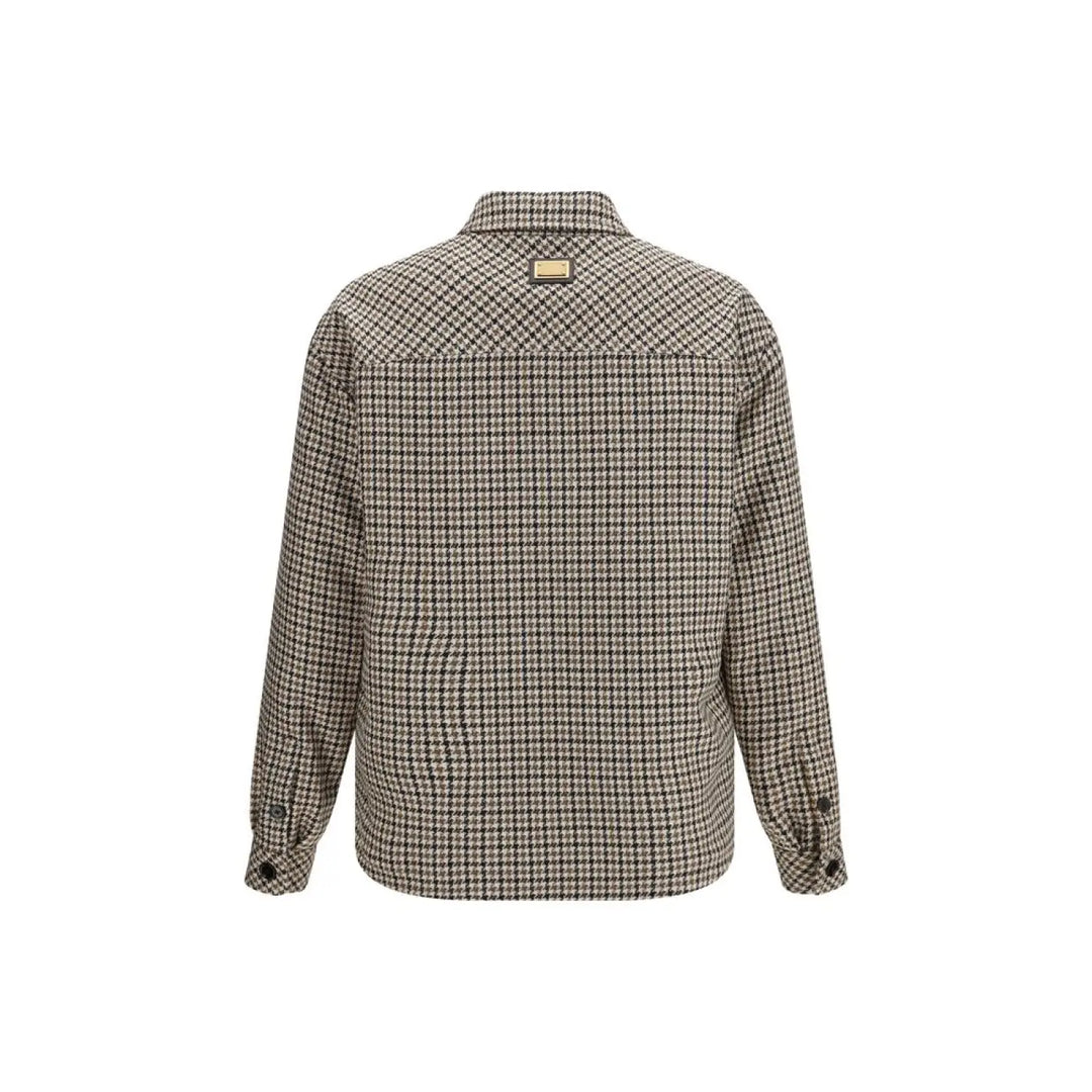 Dolce &amp; Gabbana Brown Wool Oves Aries Full-length Jacket