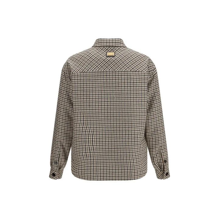 Dolce &amp; Gabbana Brown Wool Oves Aries Full-length Jacket