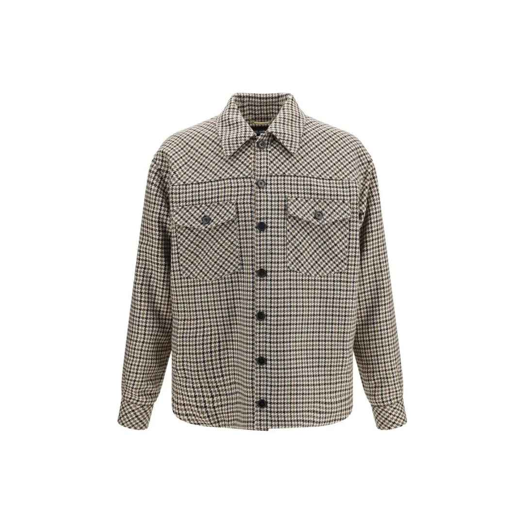 Dolce &amp; Gabbana Brown Wool Oves Aries Full-length Jacket