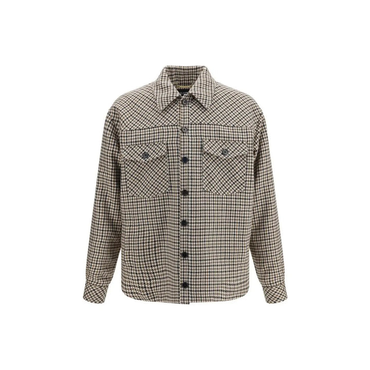 Dolce &amp; Gabbana Brown Wool Oves Aries Full-length Jacket