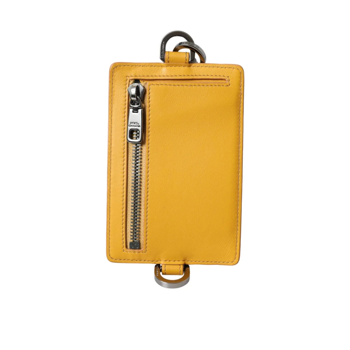 Dolce Gabbana Calf Leather Credit Card Holder Wallet for Men &