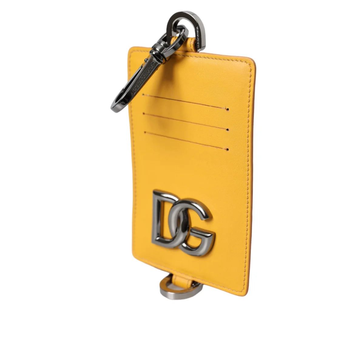 Dolce Gabbana Calf Leather Credit Card Holder Wallet for Men &