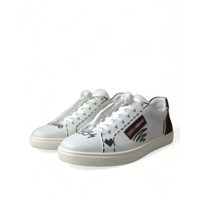 Dolce Gabbana Calf Leather Low Top Sneakers Perfume Vibes &