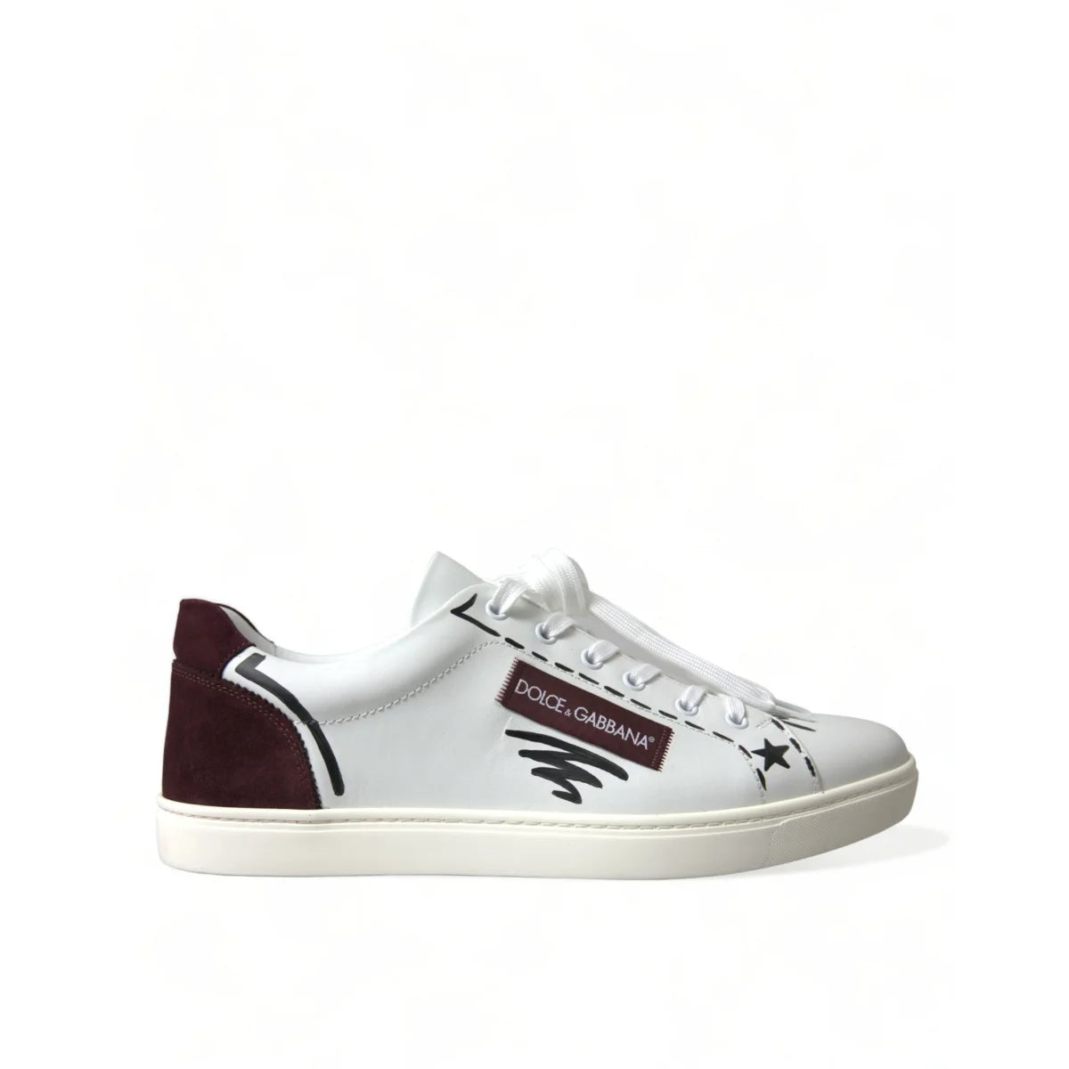 Dolce Gabbana Calf Leather Low Top Sneakers Perfume Vibes &
